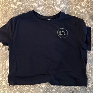 Les mills crop shirt